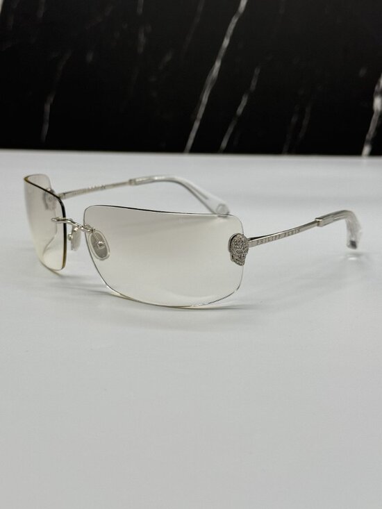 NEW PHILIPP PLEIN SPP027V 579X SILVER WOMEN SUNGLASSES PHILIPP PLEIN main image 6